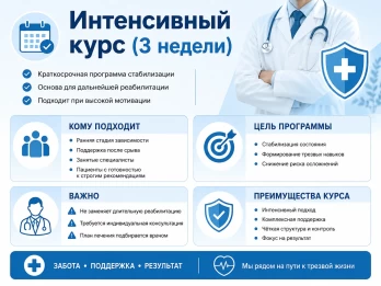 Реабилитация за 21 день в Дубне